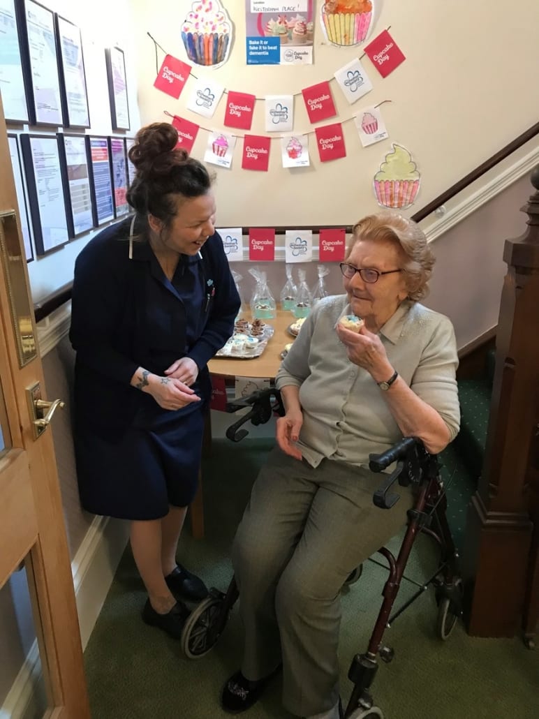 Westerham Place celebrate cupcake day!