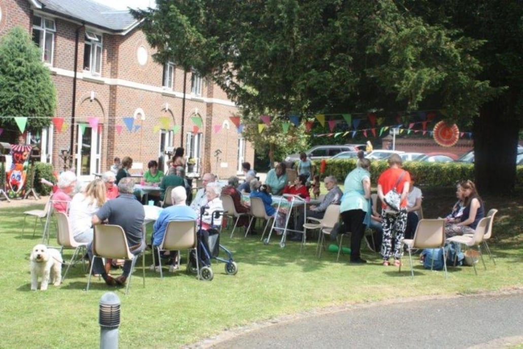 Garden party fun at Westerham Place